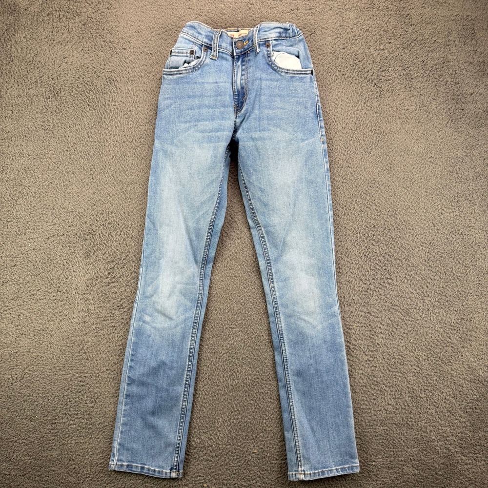 Levis 511‎ Slim Performance Boys Jeans Light Wash Size 16 Regular W28 L30